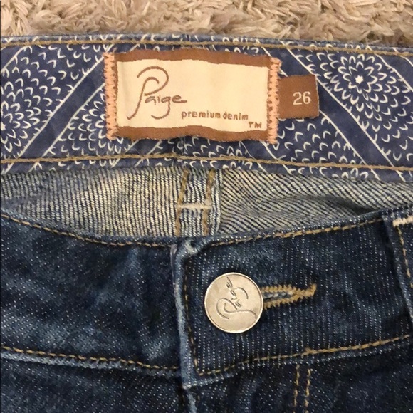 Paige Laurel Canyon Embroidered Bootcut Jeans - Picture 8 of 10